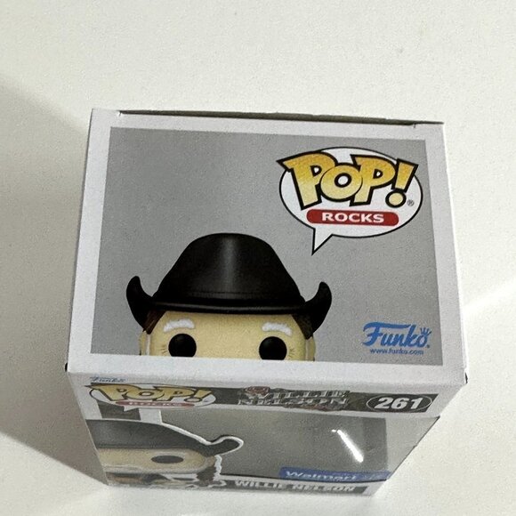 Funko POP! Willie Nelson Cowboy Hat #261 Walmart Exclusive - Picture 2 of 8